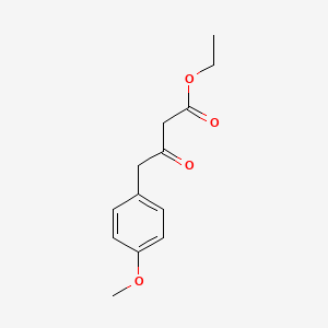 molecular formula C13H16O4 B1590787 乙酸4-(4-甲氧基苯基)-3-氧代丁酸酯 CAS No. 32711-91-4