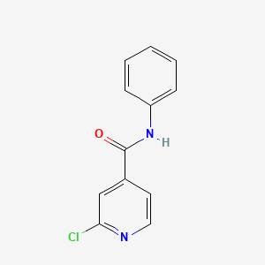 molecular formula C12H9ClN2O B1590790 2-Chloro-N-phenylisonicotinamide CAS No. 80194-83-8
