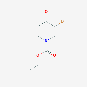 Ethyl 3-bromo-4-oxo-piperidine-1-carboxylate