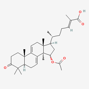 molecular formula C32H46O5 B1590801 Ganoderic Acid T-Q CAS No. 112430-66-7