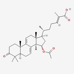 molecular formula C32H46O5 B1590801 ganoderic acid T-Q CAS No. 112430-66-7