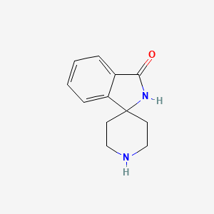 molecular formula C12H14N2O B1590810 螺[异吲哚啉-1,4'-哌啶]-3-酮 CAS No. 788812-21-5