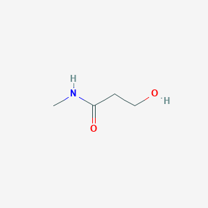molecular formula C4H9NO2 B1590811 3-羟基-N-甲基丙酰胺 CAS No. 6830-81-5
