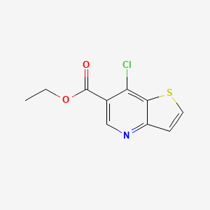 Ethyl 7-chlorothieno[3,2-b]pyridine-6-carboxylate