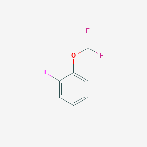 molecular formula C7H5F2IO B1590817 1-(Difluoromethoxy)-2-iodobenzene CAS No. 920981-12-0