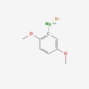 molecular formula C8H9BrMgO2 B1590818 2,5-Dimethoxyphenylmagnesium bromide CAS No. 62890-98-6