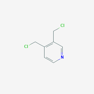 molecular formula C7H7Cl2N B1590827 3,4-Bis(chloromethyl)pyridine CAS No. 38070-81-4