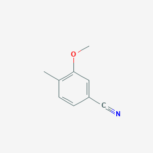 molecular formula C9H9NO B1590838 3-Methoxy-4-methylbenzonitrile CAS No. 3556-60-3