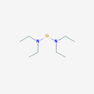 molecular formula C8H20N2Si B1590842 Bis(diethylamino)silane CAS No. 27804-64-4
