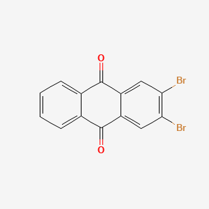 molecular formula C14H6Br2O2 B1590843 2,3-Dibromoanthracene-9,10-dione CAS No. 633-68-1