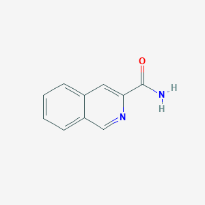 molecular formula C10H8N2O B1590844 Isoquinoline-3-carboxamide CAS No. 50458-77-0
