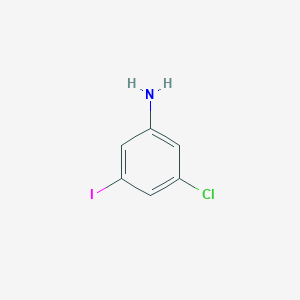molecular formula C6H5ClIN B1590847 3-Chloro-5-iodoaniline CAS No. 83171-49-7