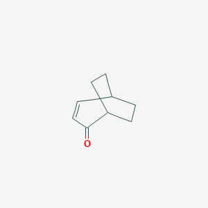 molecular formula C9H12O B159085 Bicyclo(3.3.1)non-3-en-2-one CAS No. 10036-12-1