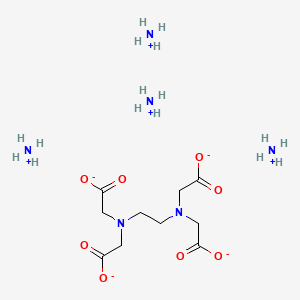 molecular formula C10H28N6O8 B1590850 Tetraammonium ethylenediaminetetraacetate CAS No. 22473-78-5