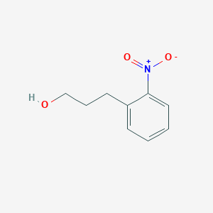 molecular formula C9H11NO3 B1590851 3-(2-Nitrophenyl)propan-1-ol CAS No. 20716-26-1