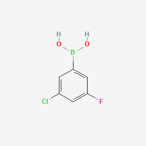 molecular formula C6H5BClFO2 B1590853 3-Chloro-5-fluorophenylboronic acid CAS No. 328956-61-2