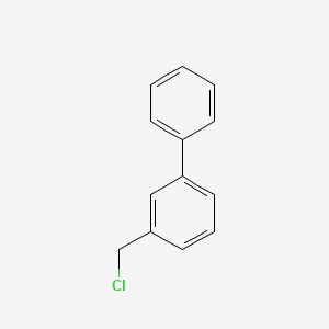 molecular formula C13H11Cl B1590855 3-(Chloromethyl)-1,1'-biphenyl CAS No. 38580-82-4