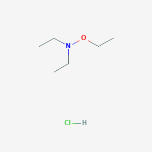 molecular formula C6H15ClNO- B1590860 Diethylethoxyammonium chloride CAS No. 13989-32-7