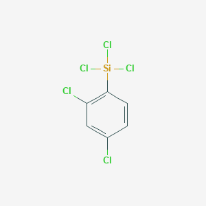 molecular formula C6H3Cl5Si B1590864 Benzene, dichloro(trichlorosilyl)- CAS No. 27137-85-5