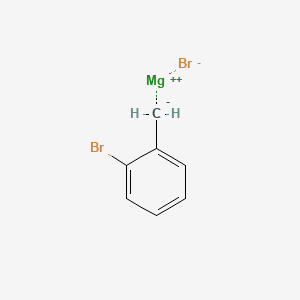molecular formula C7H6Br2Mg B1590866 2-Bromobenzylmagnesium bromide CAS No. 56812-60-3