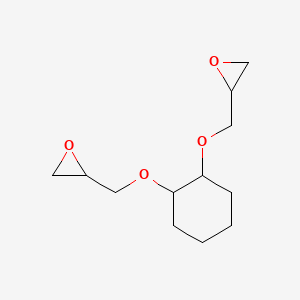 molecular formula C12H20O4 B1590871 1,2-Bis(oxiran-2-ylmethoxy)cyclohexane CAS No. 37763-26-1