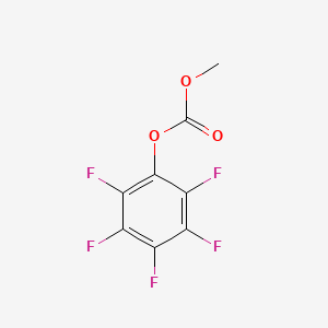molecular formula C8H3F5O3 B1590874 甲基五氟苯基碳酸酯 CAS No. 36919-03-6