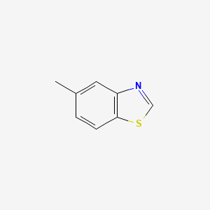 molecular formula C8H7NS B1590879 5-Methylbenzothiazole CAS No. 2942-16-7