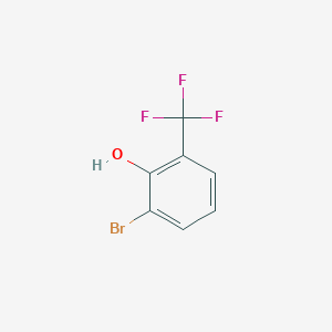 molecular formula C7H4BrF3O B1590892 2-Bromo-6-(trifluoromethyl)phenol CAS No. 2844-05-5
