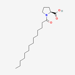 molecular formula C19H35NO3 B1590904 Myristoyl proline CAS No. 86282-96-4