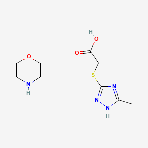molecular formula C9H16N4O3S B1590905 Thiotriazoline CAS No. 357172-63-5