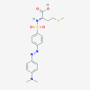 molecular formula C19H24N4O4S2 B1590919 Dabsyl-L-蛋氨酸 CAS No. 97684-99-6