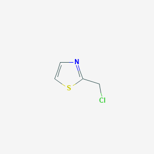 molecular formula C4H4ClNS B1590920 2-(Chloromethyl)thiazole CAS No. 3364-78-1