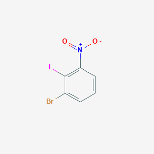 molecular formula C6H3BrINO2 B1590922 1-溴-2-碘-3-硝基苯 CAS No. 32337-96-5
