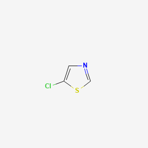 molecular formula C3H2ClNS B1590928 5-Chlorothiazole CAS No. 4175-73-9