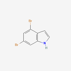 molecular formula C8H5Br2N B1590934 4,6-dibromo-1H-indole CAS No. 99910-50-6