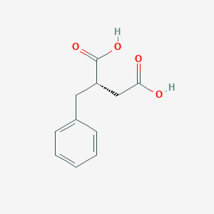 molecular formula C11H12O4 B159097 (S)-2-苄基琥珀酸 CAS No. 3972-36-9