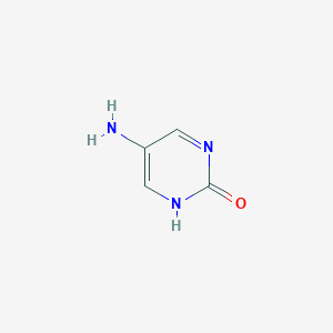 molecular formula C4H5N3O B1590971 5-Aminopyrimidin-2(1H)-one CAS No. 344241-09-4