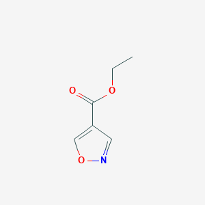 molecular formula C6H7NO3 B1590972 Ethyl isoxazole-4-carboxylate CAS No. 80370-40-7
