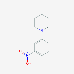 molecular formula C11H14N2O2 B1590976 1-(3-Nitrophenyl)piperidine CAS No. 27969-73-9