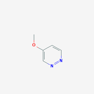 molecular formula C5H6N2O B1590982 4-Methoxypyridazine CAS No. 20733-11-3