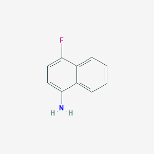 molecular formula C10H8FN B1590990 4-Fluoronaphthalen-1-amine CAS No. 438-32-4