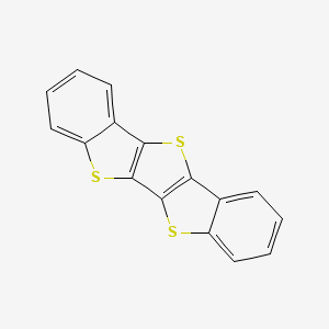 molecular formula C16H8S3 B1590991 3,11,19-trithiapentacyclo[10.7.0.02,10.04,9.013,18]nonadeca-1(12),2(10),4,6,8,13,15,17-octaene CAS No. 241-13-4