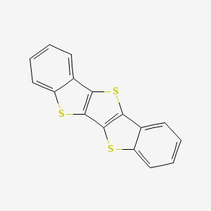 molecular formula C16H8S3 B1590991 Thieno[3,2-b:4,5-b']bis[1]benzothiophene CAS No. 241-13-4