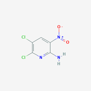 molecular formula C5H3Cl2N3O2 B1590993 5,6-Dichloro-3-nitropyridin-2-amine CAS No. 203794-33-6