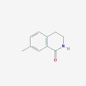 molecular formula C10H11NO B1590995 7-甲基-3,4-二氢异喹啉-1(2H)-酮 CAS No. 371756-25-1