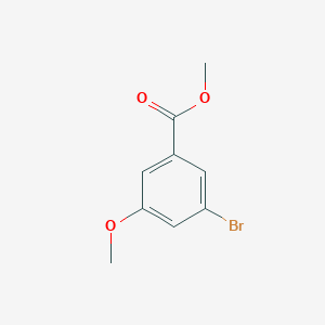 molecular formula C9H9BrO3 B1590996 甲基3-溴-5-甲氧基苯甲酸酯 CAS No. 56709-70-7