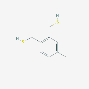 molecular formula C10H14S2 B159100 1,2-Benzenedimethanethiol, 4,5-dimethyl- CAS No. 10230-61-2