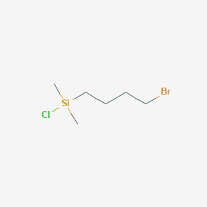 molecular formula C6H14BrClSi B1591002 4-溴丁基二甲基氯硅烷 CAS No. 52112-26-2