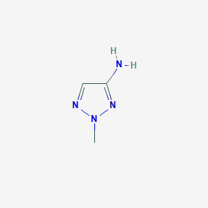 molecular formula C3H6N4 B1591005 2-Methyl-2H-1,2,3-triazol-4-amine CAS No. 936940-63-5