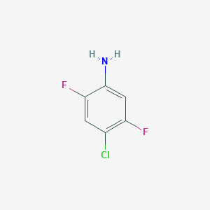molecular formula C6H4ClF2N B1591006 4-氯-2,5-二氟苯胺 CAS No. 2613-30-1